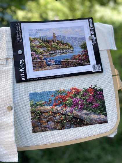 Этап процесса «Мережка «Озеро Комо» К-175»