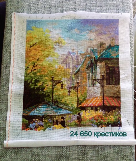 Этап процесса «Цветочная улица»