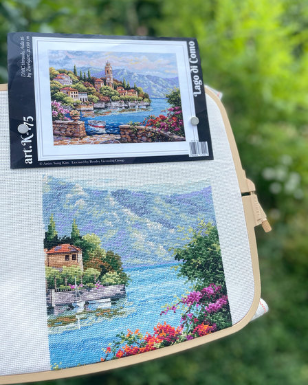 Этап процесса «Мережка «Озеро Комо» К-175»