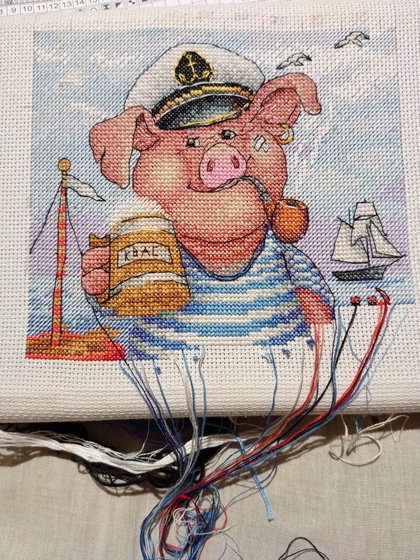 Этап процесса «Морской волк»