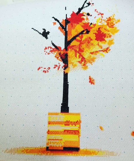 Этап процесса «Оранжевый листопад»