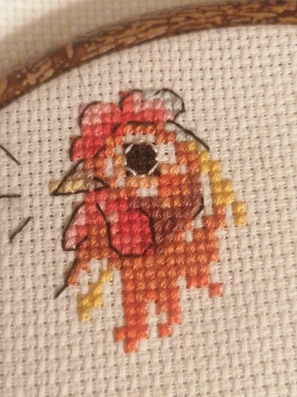 Этап процесса «Курочка»