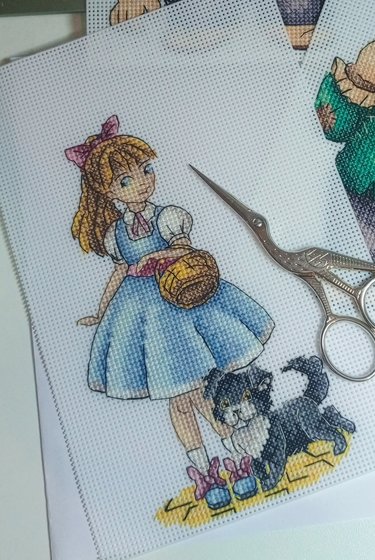 Этап процесса «Персонажи сказки ВОЛШЕБНИК ИЗУМРУДНОГО ГОРОДА»