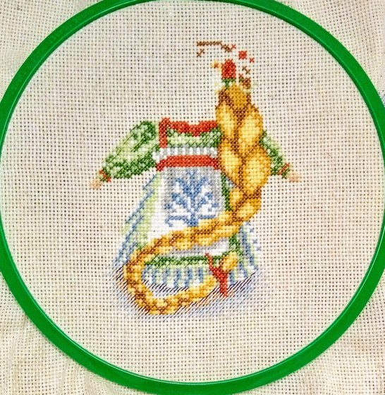 Этап процесса «Славянские обереги "Счастливица" и "Неразлучники"»