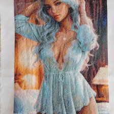 Процесс «Девушка в пеньюаре»