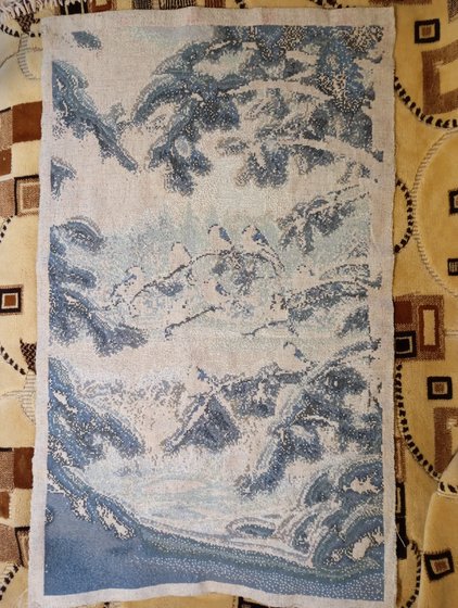 Этап процесса «Снегири»