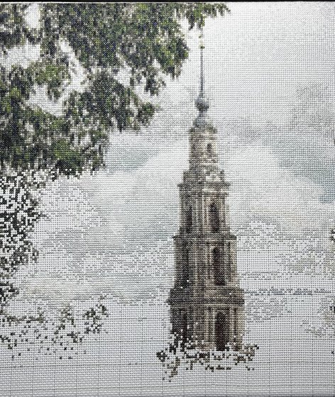 Этап процесса «Калязин, Волга, колокольня»