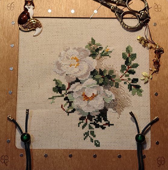 Этап процесса «Белый шиповник»