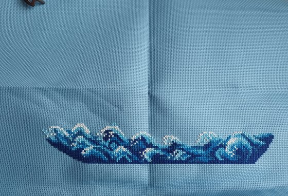 Этап процесса «Подушки от PANNA»