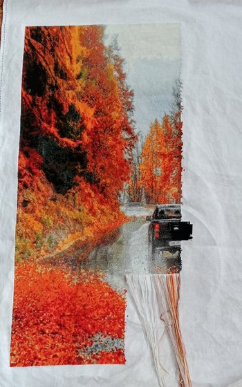 Этап процесса «Дорога в осень»