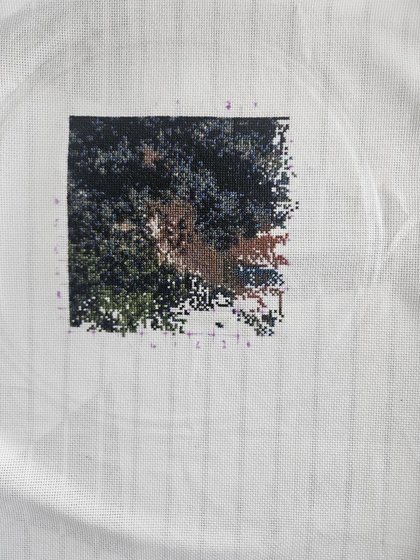 Этап процесса «Лодка на воде»