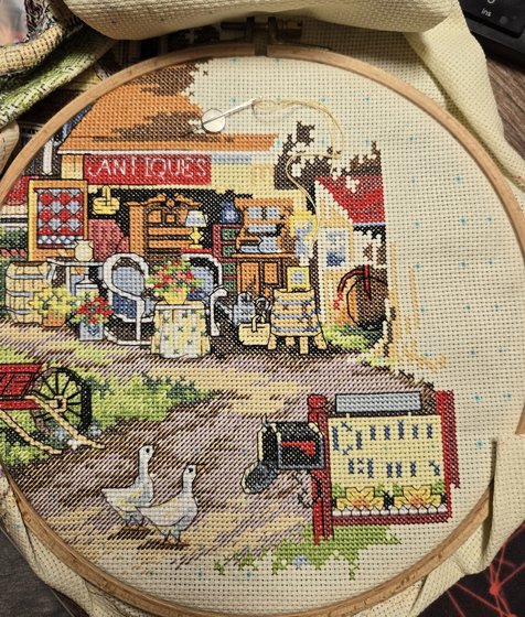 Этап процесса «Клубок желаний - "Античный шарм"»