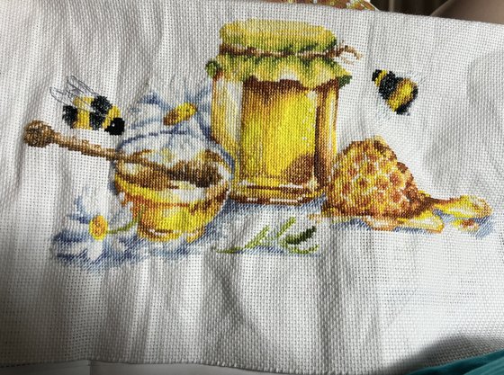 Этап процесса «Мёд 🍯»