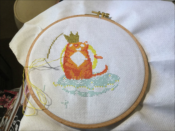 Этап процесса «Часы. Кот в доме хозяин»