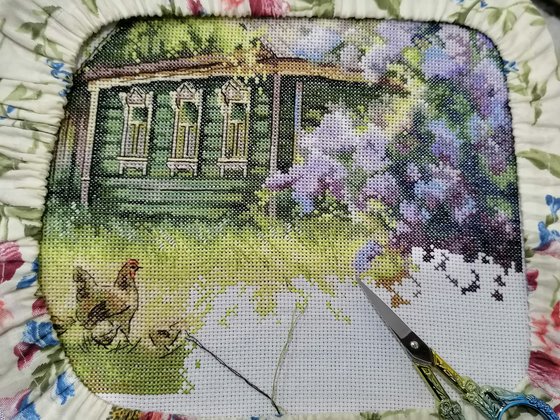 Этап процесса «Andriana - У бабули ГОТОВ!!!»