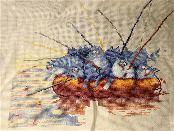 Этап процесса «Ловись, рыбка!»