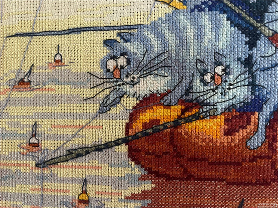 Этап процесса «Ловись, рыбка!»