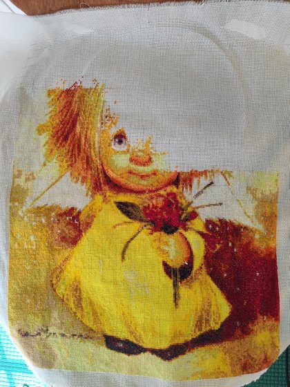 Этап процесса «солнечный ангел»