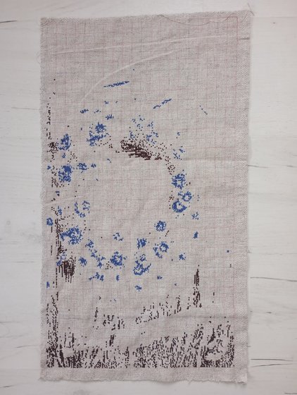 Этап процесса «Васильки»