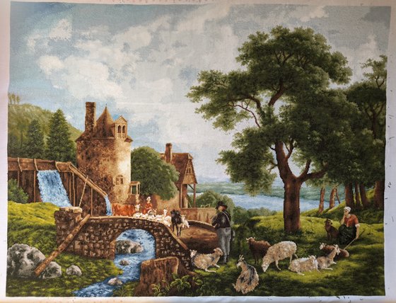 Этап процесса «Водяная мельница 1809»