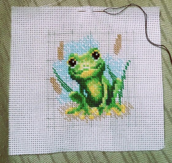 Этап процесса «Лягуш»