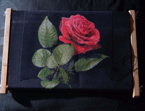 Этап процесса «Роза»