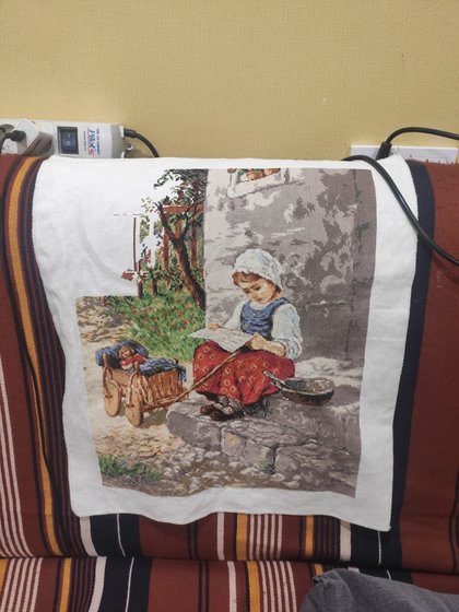 Этап процесса «Письмо от мамы»