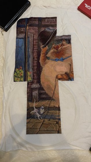 Этап процесса «Кот»