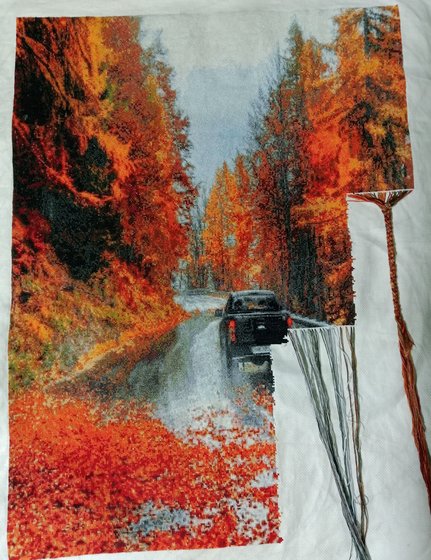 Этап процесса «Дорога в осень»